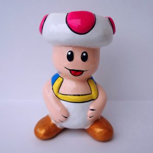 Maceta honguito Mario Bross