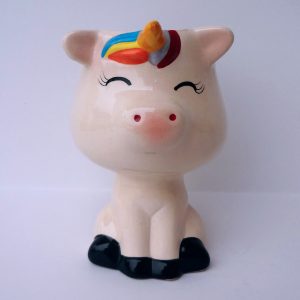 Maceta unicornio