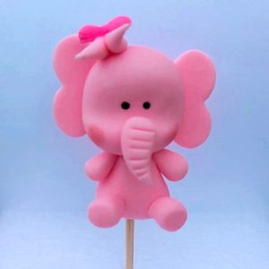 Pin Elefante rosado