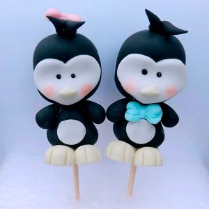 Pin Pareja de Pingüinos